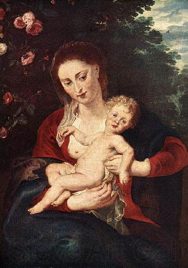 Peter Paul Rubens Virgin and Child Norge oil painting art